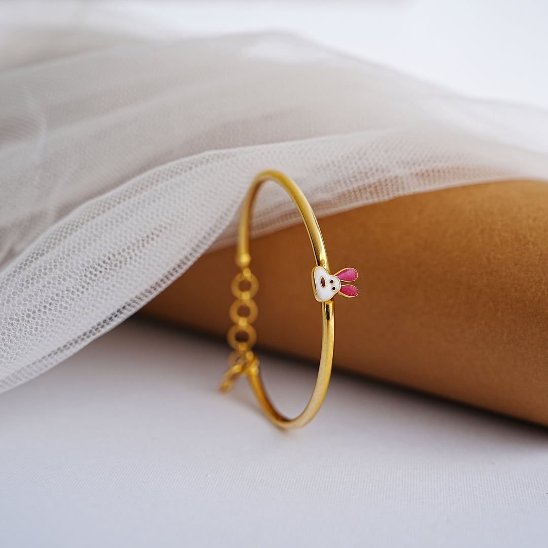 9K Gold Baby Bangle