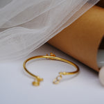 Load image into Gallery viewer, 9K Gold Baby Bangle
