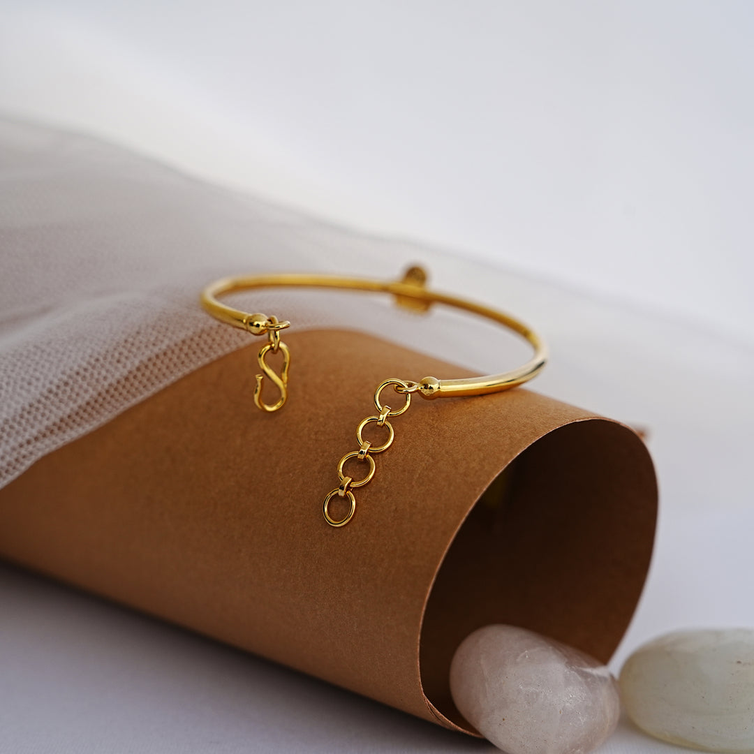9K Gold Baby Bangle