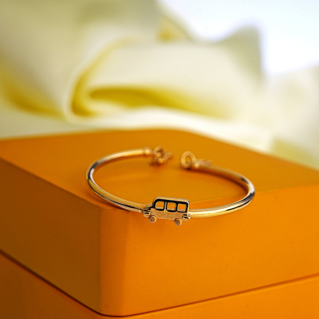 9K Gold Baby Bangle for Kids