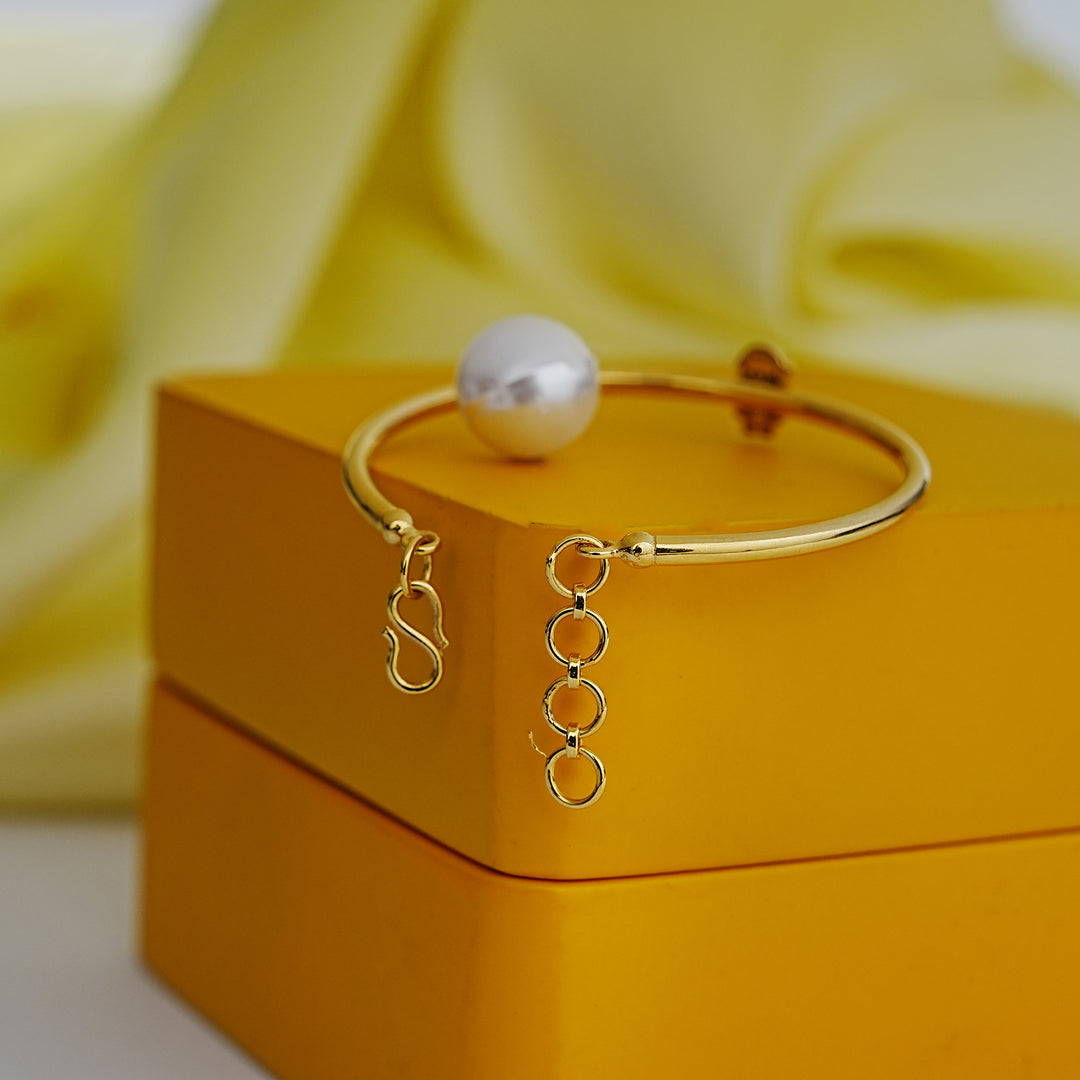 9K Gold Baby Bangle for Kids