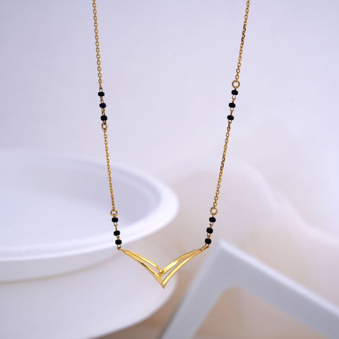 9K Gold Mangalsutra