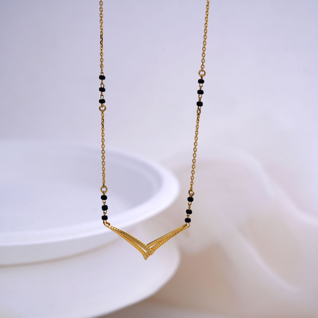9K Gold Mangalsutra