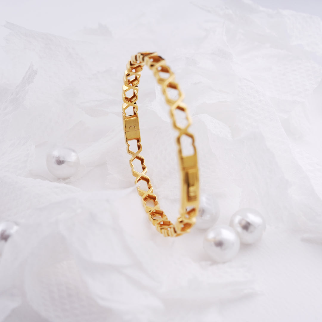 9K Gold Bangle
