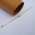 Load image into Gallery viewer, 9K Gold Alphabet Bracelet for Kids
