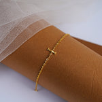 Load image into Gallery viewer, 9K Gold Alphabet Bracelet for Kids
