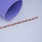 Load image into Gallery viewer, 9K Rose Gold Bracelet with CZ Stone
