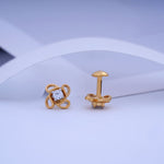 Load image into Gallery viewer, 9K Gold Stud Earrings Caia
