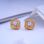Load image into Gallery viewer, 9K Gold Stud Earrings Caia
