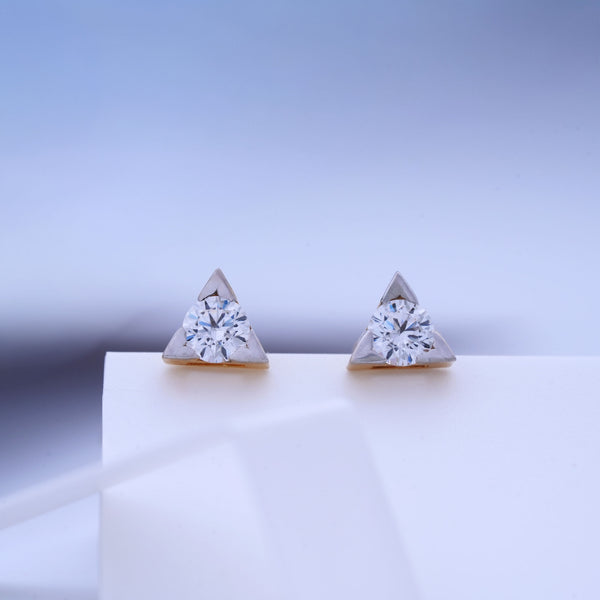 9K Gold Stud Earrings Caia