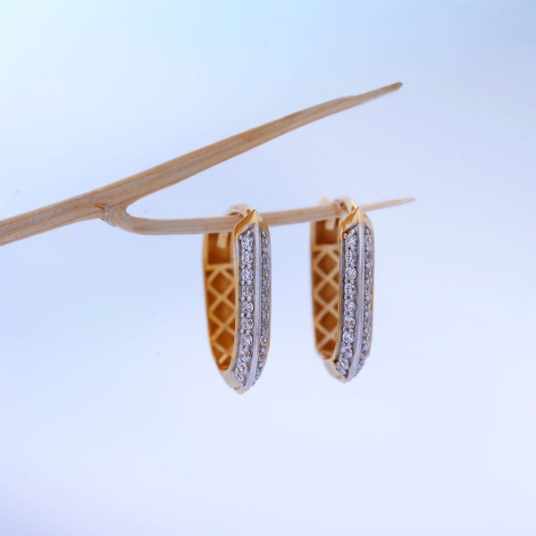 9K Gold Stud Earrings Caia