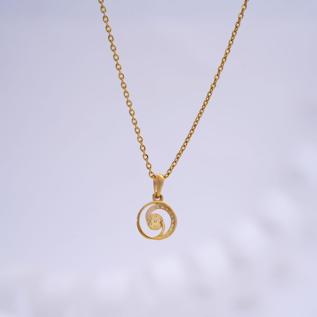 9K Gold Necklace Caia