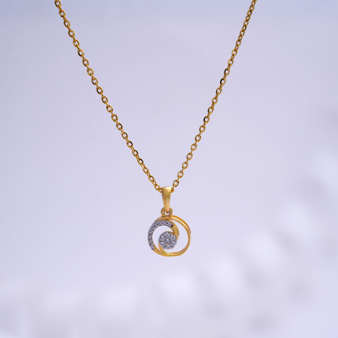 9K Gold Necklace Caia