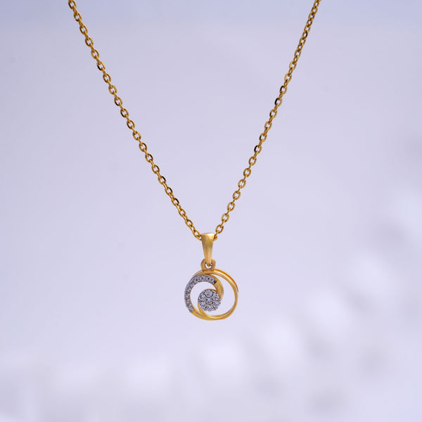 9K Gold Necklace Caia