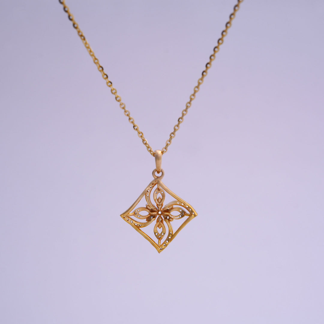 9K Gold Necklace Caia