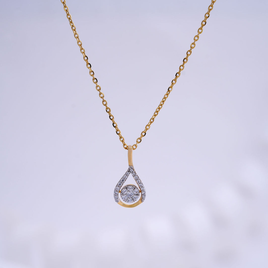 9K Gold Necklace Caia