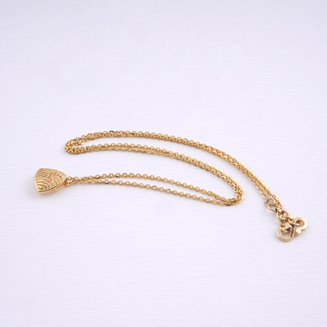 9K Gold Pendant Necklace