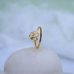 Load image into Gallery viewer, 9K Gold Floral Ring

