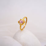 Load image into Gallery viewer, 9K Gold Ring with Colour Stone
