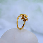 Load image into Gallery viewer, 9K Gold Ring with CZ Stones
