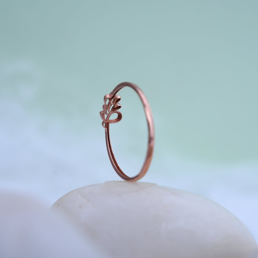 9K Rose Gold Ring