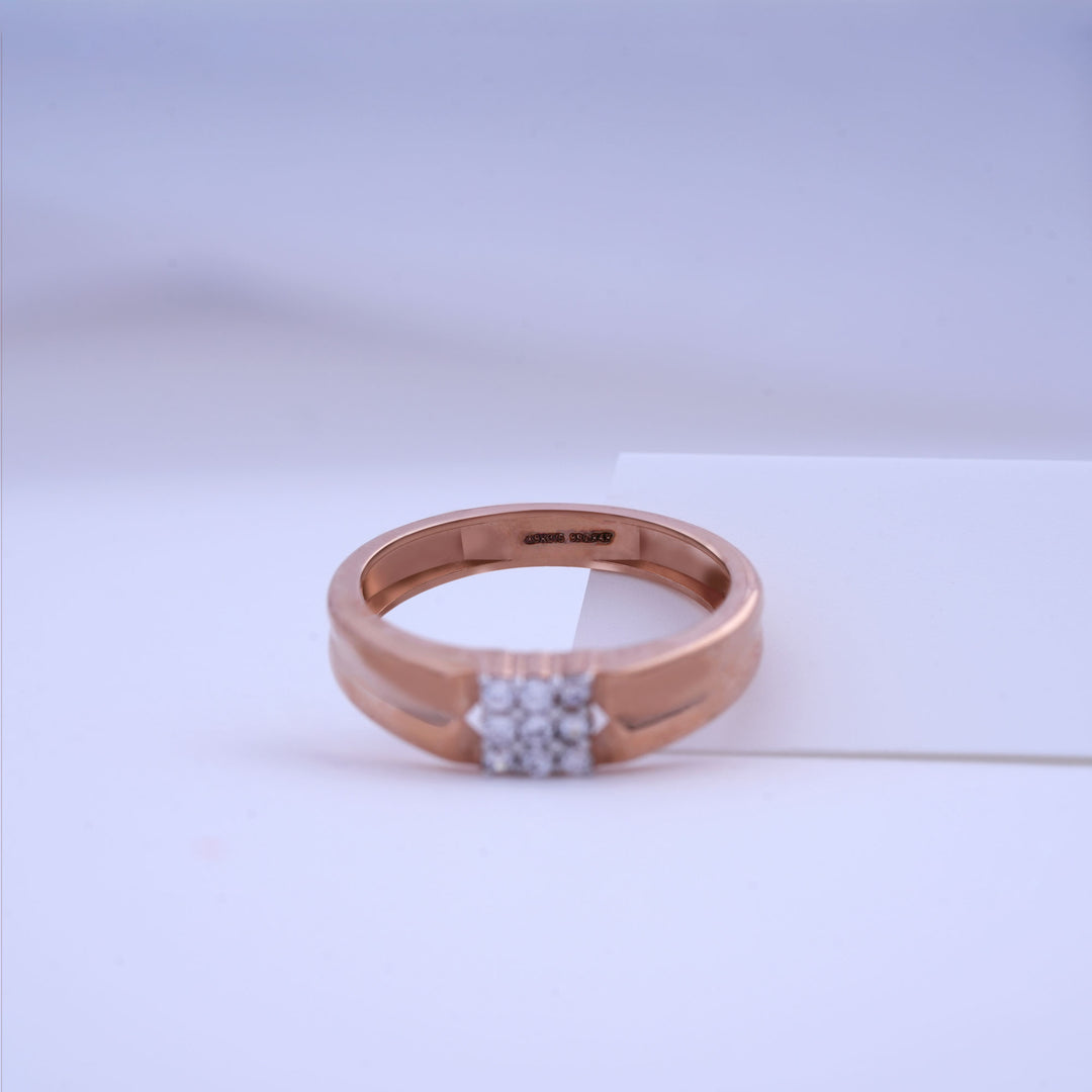 9K Rose Gold Ring Caia