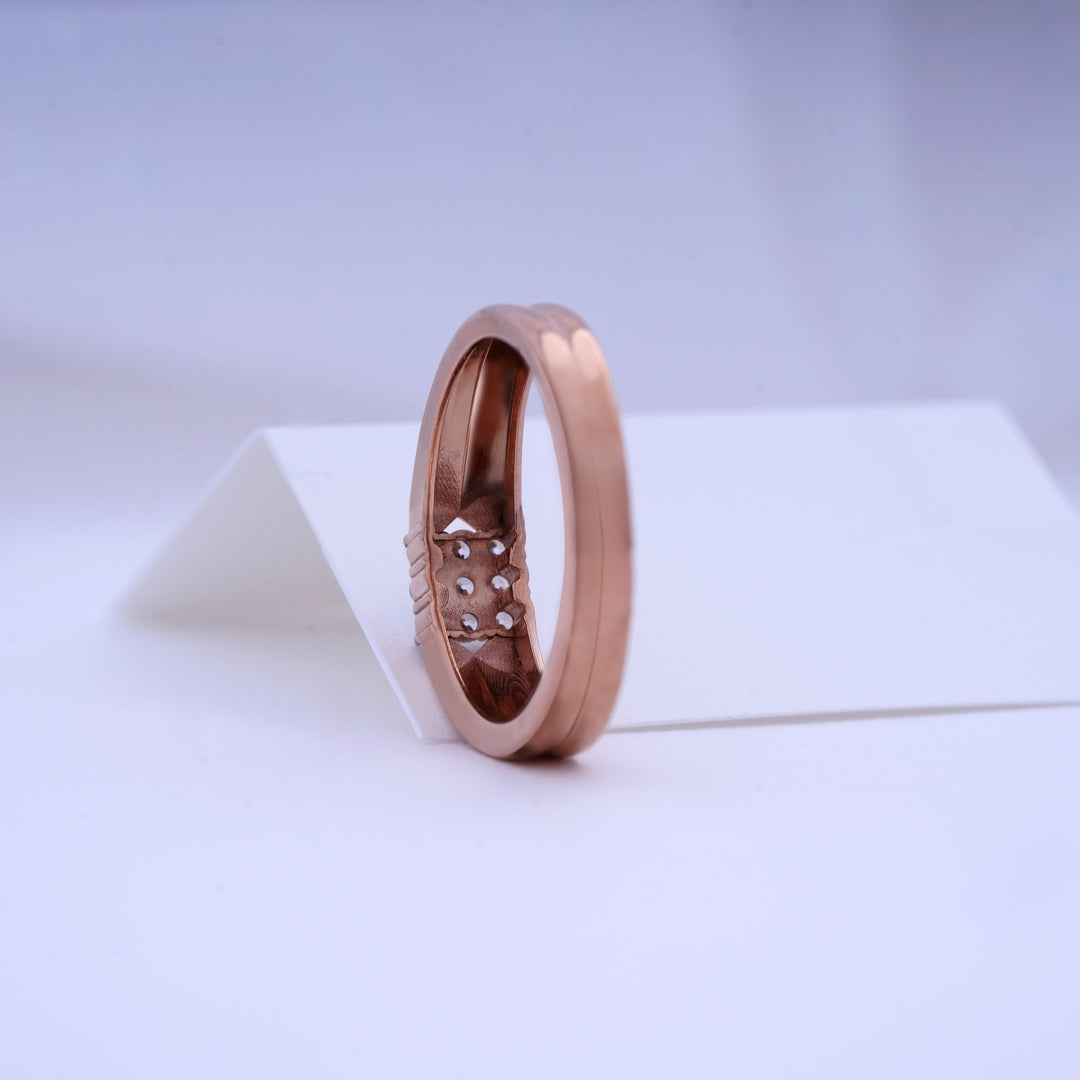 9K Rose Gold Ring Caia