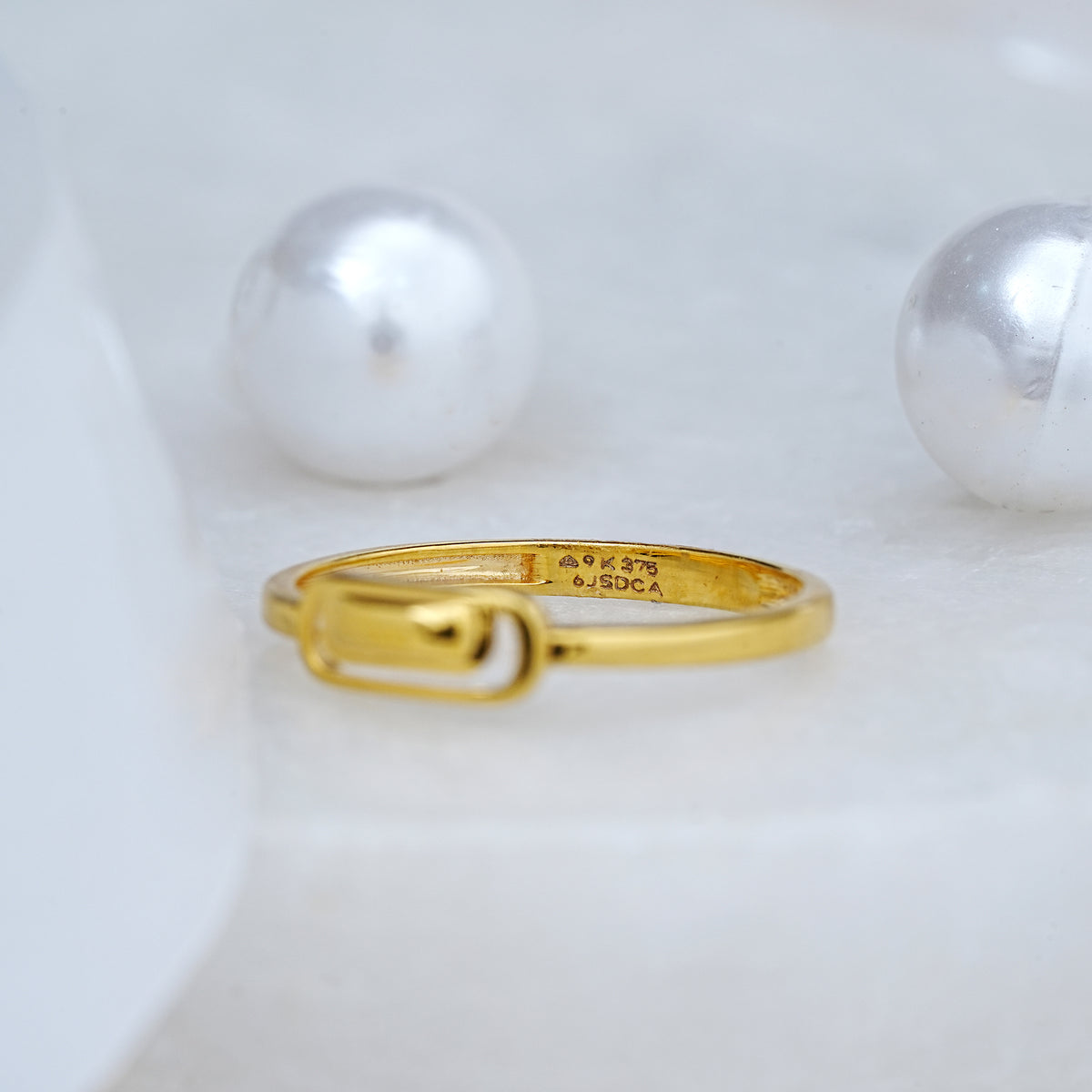 9k gold ring for daily wear, office wear