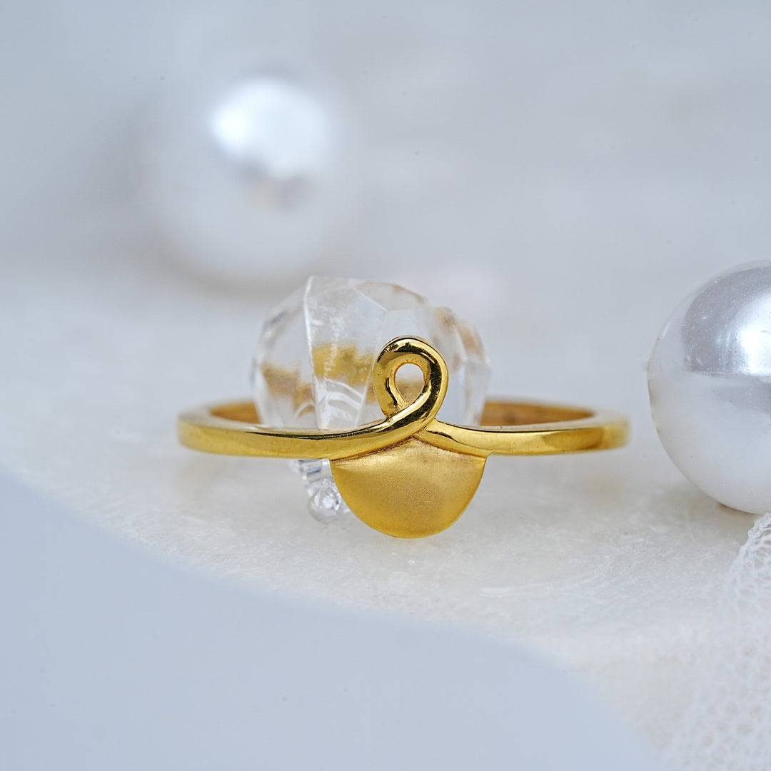 9K Gold Ring for Daily Wear, Office Wear