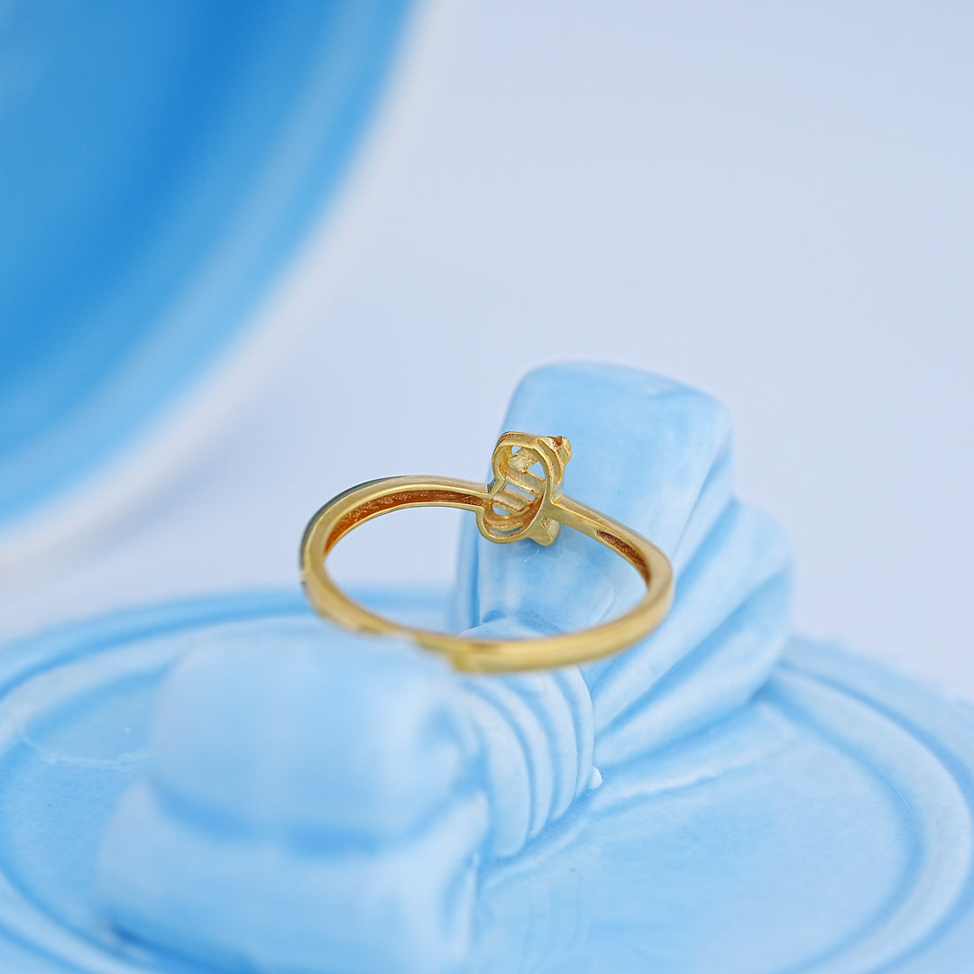 9K Gold Ring for Daily Wear, Office Wear