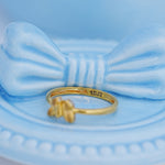 Load image into Gallery viewer, 9K Gold Butterfly Ring for Daily Wear, Office Wear
