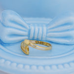 Load image into Gallery viewer, 9K Gold Twisted Ring for Daily Wear, Office Wear
