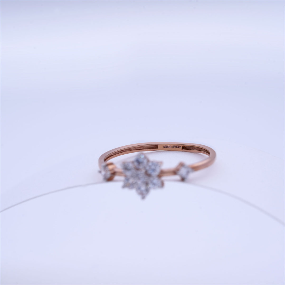 9K Rose Gold Ring Caia