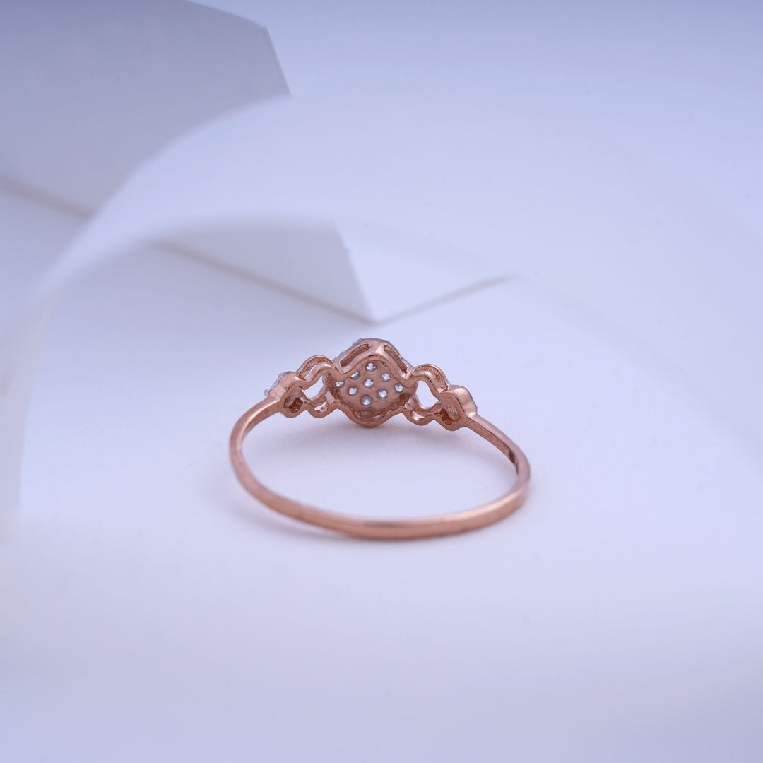 9K Rose Gold Ring Caia