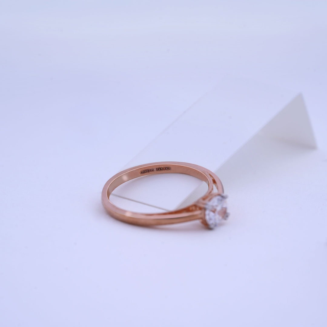 9K Rose Gold Ring Caia