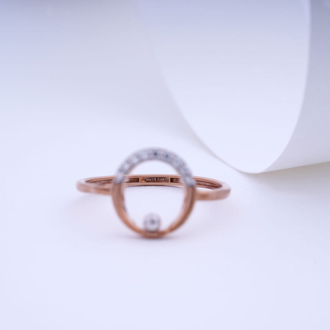 9K Rose Gold Ring Caia