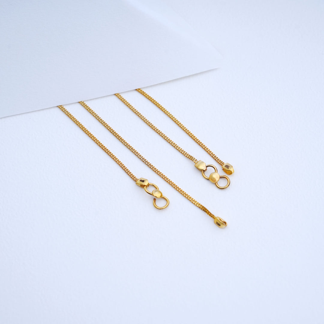 9K Gold Anklet Caia