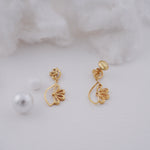 Load image into Gallery viewer, 9K Gold Drop Earrings
