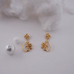 Load image into Gallery viewer, 9K Gold Drop Earrings
