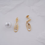 Load image into Gallery viewer, 9K Gold Drop Earrings
