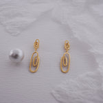 Load image into Gallery viewer, 9K Gold Drop Earrings
