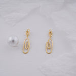 Load image into Gallery viewer, 9K Gold Drop Earrings
