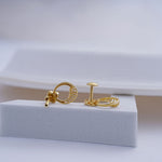 Load image into Gallery viewer, 9K Gold Drop Earrings
