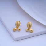 Load image into Gallery viewer, 9K Gold Drop Earrings
