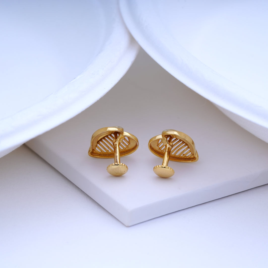 9K Gold Drop Earrings