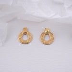 Load image into Gallery viewer, 9K Gold Hoop Earrings

