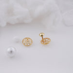 Load image into Gallery viewer, 9K Gold Stud Earrings
