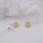 Load image into Gallery viewer, 9K Gold Stud Earrings
