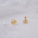 Load image into Gallery viewer, 9K Gold Stud Earrings
