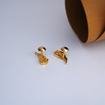 Load image into Gallery viewer, 9K Gold Stud Earrings for Daily wear
